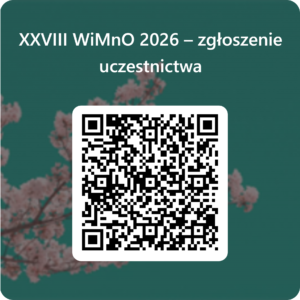 XXVIII WiMnO 2026 – zgłoszenie uczestnictwa
